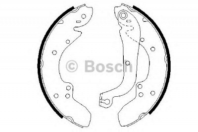 BOSCH 0986487128 -  Комплект тормозных колодок