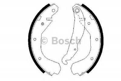 BOSCH 0986487199 -  Комплект тормозных колодок