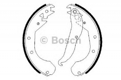 BOSCH 0986487201 -  Комплект тормозных колодок
