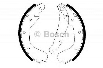 BOSCH 0986487213 -  Комплект тормозных колодок
