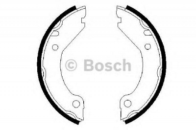BOSCH 0986487215 -  Комплект тормозных колодок, стояночная тормозная система
