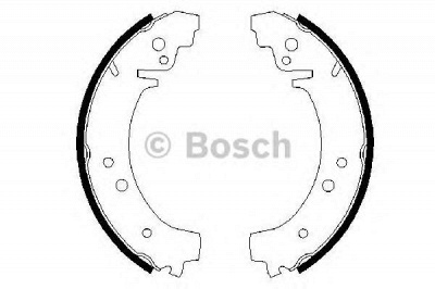 BOSCH 0986487217 -  Комплект тормозных колодок
