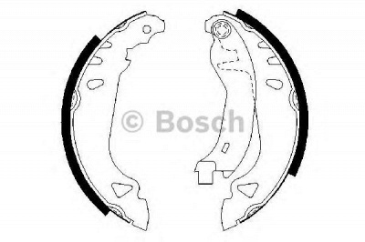 BOSCH 0986487250 -  Комплект тормозных колодок