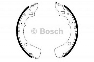BOSCH 0986487278 -  Комплект тормозных колодок