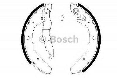 BOSCH 0986487279 -  Комплект тормозных колодок