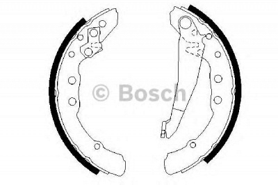 BOSCH 0986487281 -  Комплект тормозных колодок