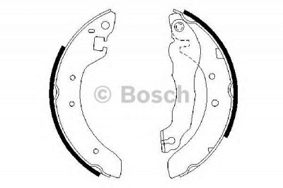 BOSCH 0986487299 -  Комплект тормозных колодок