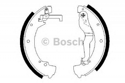 BOSCH 0986487312 -  Комплект тормозных колодок