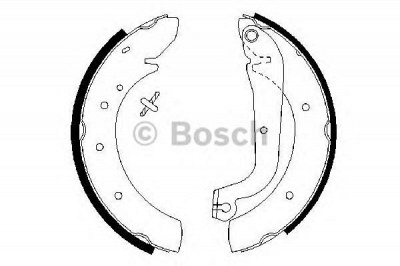 BOSCH 0986487313 -  Комплект тормозных колодок