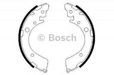 BOSCH 0986487323 -  Комплект тормозных колодок