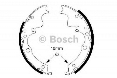 BOSCH 0986487347 -  Комплект тормозных колодок