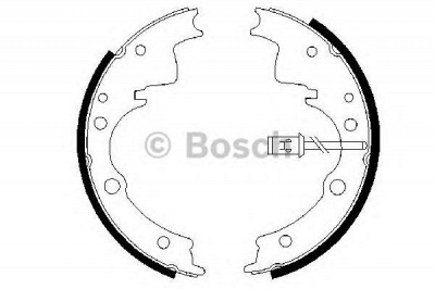 BOSCH 0986487375 -  Комплект тормозных колодок