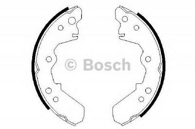 BOSCH 0986487376 -  Комплект тормозных колодок