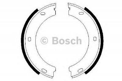 BOSCH 0986487383 -  Комплект тормозных колодок, стояночная тормозная система