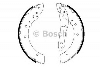 BOSCH 0986487403 -  Комплект тормозных колодок