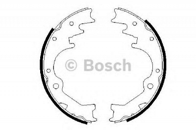 BOSCH 0986487435 -  Комплект тормозных колодок
