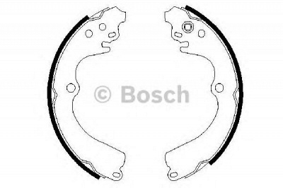 BOSCH 0986487463 -  Комплект тормозных колодок