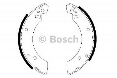 BOSCH 0986487475 -  Комплект тормозных колодок