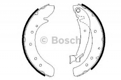 BOSCH 0986487522 -  Комплект тормозных колодок