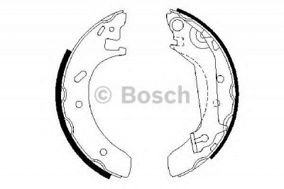 BOSCH 0986487523 -  Комплект тормозных колодок
