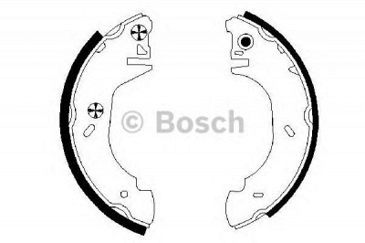 BOSCH 0986487524 -  Комплект тормозных колодок