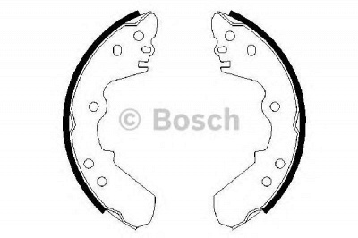 BOSCH 0986487526 -  Комплект тормозных колодок