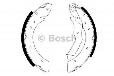 BOSCH 0986487528 -  Комплект тормозных колодок