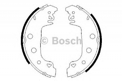 BOSCH 0986487546 -  Комплект тормозных колодок