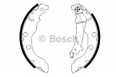 BOSCH 0986487549 -  Комплект тормозных колодок
