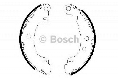 BOSCH 0986487550 -  Комплект тормозных колодок