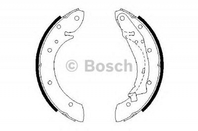 BOSCH 0986487552 -  Комплект тормозных колодок