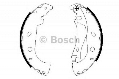 BOSCH 0986487559 -  Комплект тормозных колодок