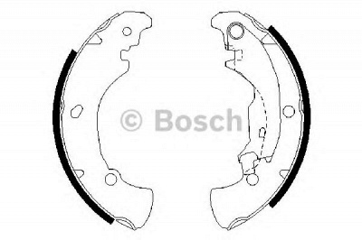 BOSCH 0986487560 -  Комплект тормозных колодок