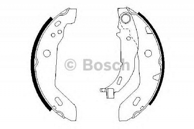 BOSCH 0986487565 -  Комплект тормозных колодок