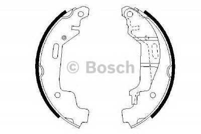 BOSCH 0986487576 -  Комплект тормозных колодок