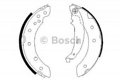BOSCH 0986487585 -  Комплект тормозных колодок