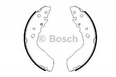 BOSCH 0986487594 -  Комплект тормозных колодок