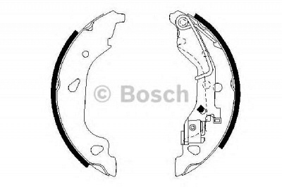BOSCH 0986487596 -  Комплект тормозных колодок