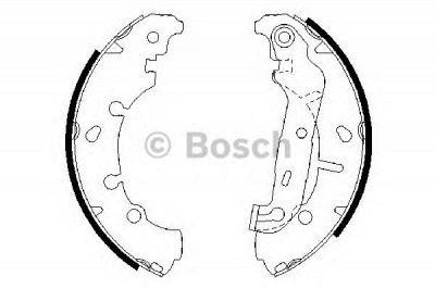 BOSCH 0986487599 -  Комплект тормозных колодок