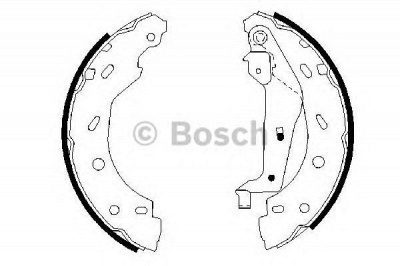 BOSCH 0986487600 -  Комплект тормозных колодок