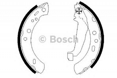 BOSCH 0986487604 -  Комплект тормозных колодок