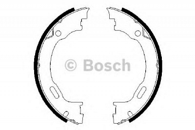 BOSCH 0986487609 -  Комплект тормозных колодок, стояночная тормозная система