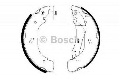 BOSCH 0986487612 -  Комплект тормозных колодок