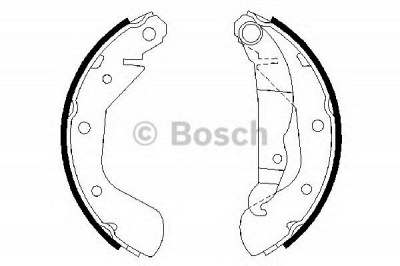 BOSCH 0986487613 -  Комплект тормозных колодок