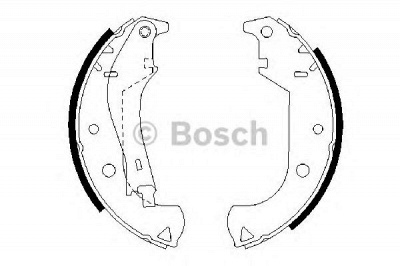 BOSCH 0986487626 -  Комплект тормозных колодок