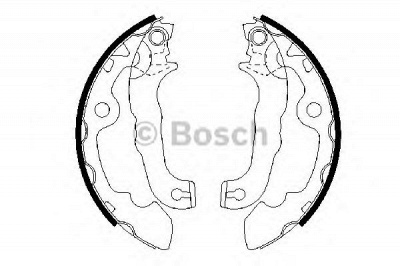 BOSCH 0986487633 -  Комплект тормозных колодок