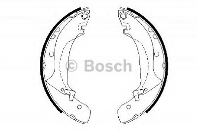 BOSCH 0986487642 -  Комплект тормозных колодок