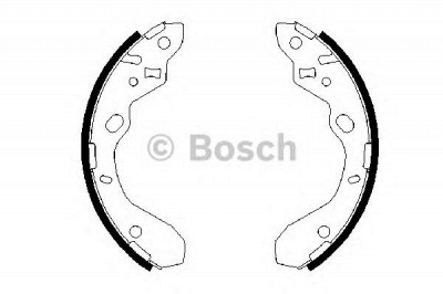 BOSCH 0986487652 -  Комплект тормозных колодок
