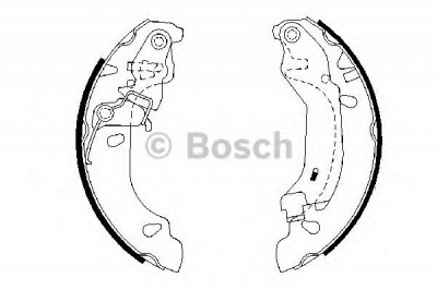 BOSCH 0986487669 -  Комплект тормозных колодок