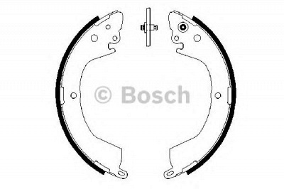 BOSCH 0986487684 -  Комплект тормозных колодок